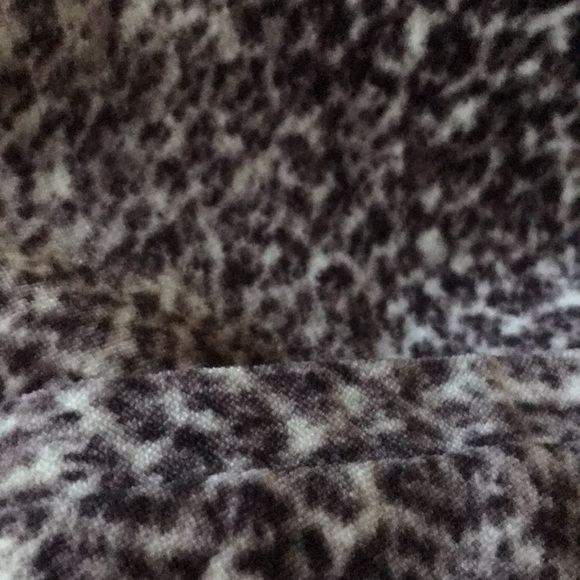 Talbots 8p velvet animal print jacket fully lined - Picture 6 of 6